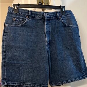 Lee Men's Blue Denim Jean Shorts